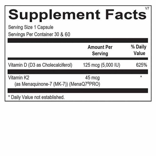 Vitamin K2 with D3, OM